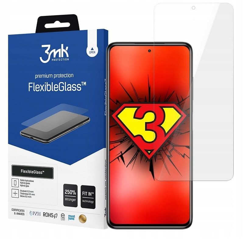 Protective glass 3MK Xiaomi Poco X3 Flexible Glass Lite