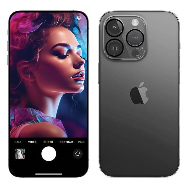 Защитное стекло 3MK  3MK Lens Pro Full Cover iPhone 14 Pro/14 Pro Max Szkło Hartowane na obiektyw aparatu z ramką montażową 1szt