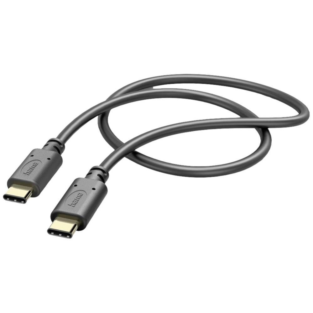 Kaabel Hama  Charging Cable USB-C to USB-C 1m Black