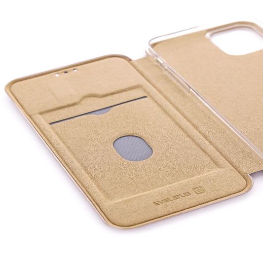 Kaaned - kaaned Evelatus Apple iPhone 11 Pro MAX Book Case Gold