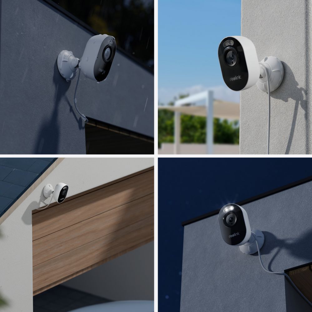 Veebikaamera Reolink  Lumus Series E430 outdoor camera with light spotlight 4MP surveillance, White |