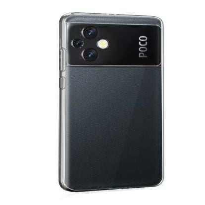 Tagakaaned Evelatus Xiaomi Poco M5 Clear Silicone Case 1.5mm TPU Transparent