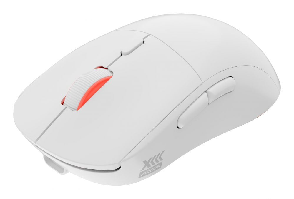 Computer mouse Genesis  Zircon XIII Custom | Wireless | Gaming Mouse | 2.4 GHz, USB | White