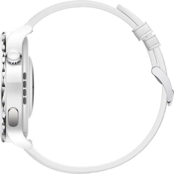 Nutikell Huawei  Watch GT 3 Pro 43mm Leather Strap White