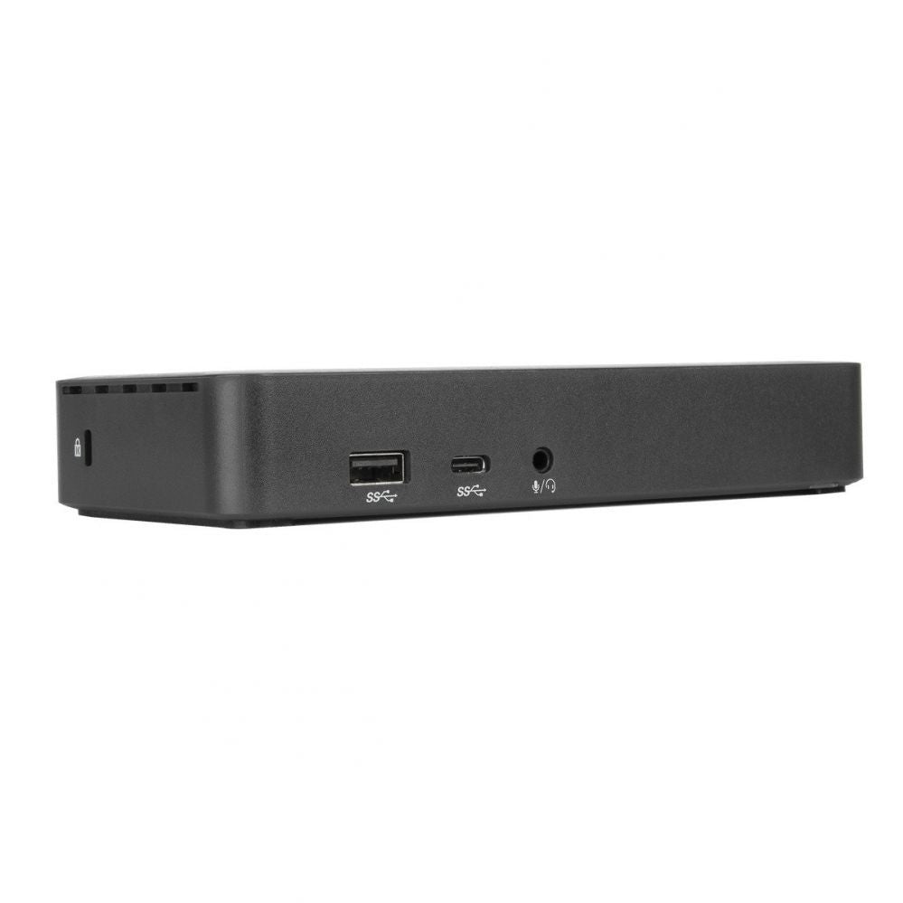 Juhtmevabad kõrvaklapid Targus Universal DisplayLink USB-C kahe 4K HDMI pesaga dokkimisjaam koos 65 W toiteallikaga
