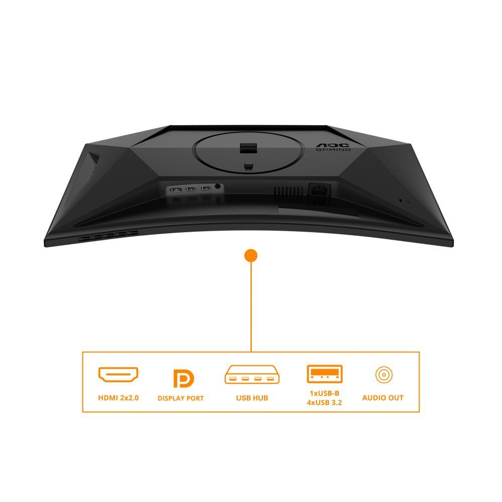 Monitor AOC  Gaming C27G4ZXU 27", 1920x1080/1ms/300cd/m², HDMI, DisplayPort, Headphone Out