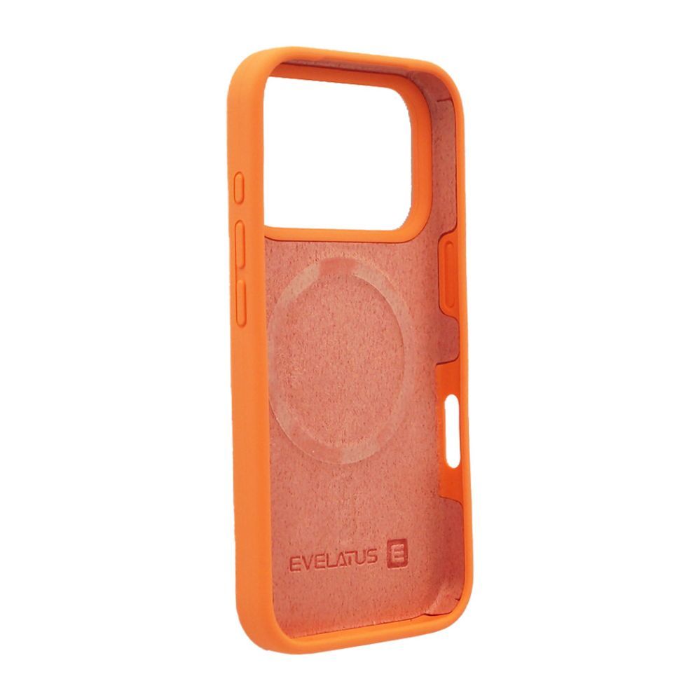 Tagakaaned Evelatus Apple iPhone 17 Pro Premium Magsafe Soft Touch Silicone Papaya