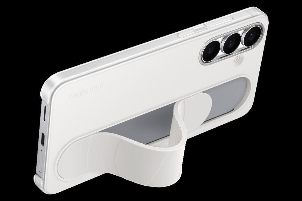 Back panel cover Samsung  GS731CW Standing Grip Case Samsung Galaxy S25 FE, White
