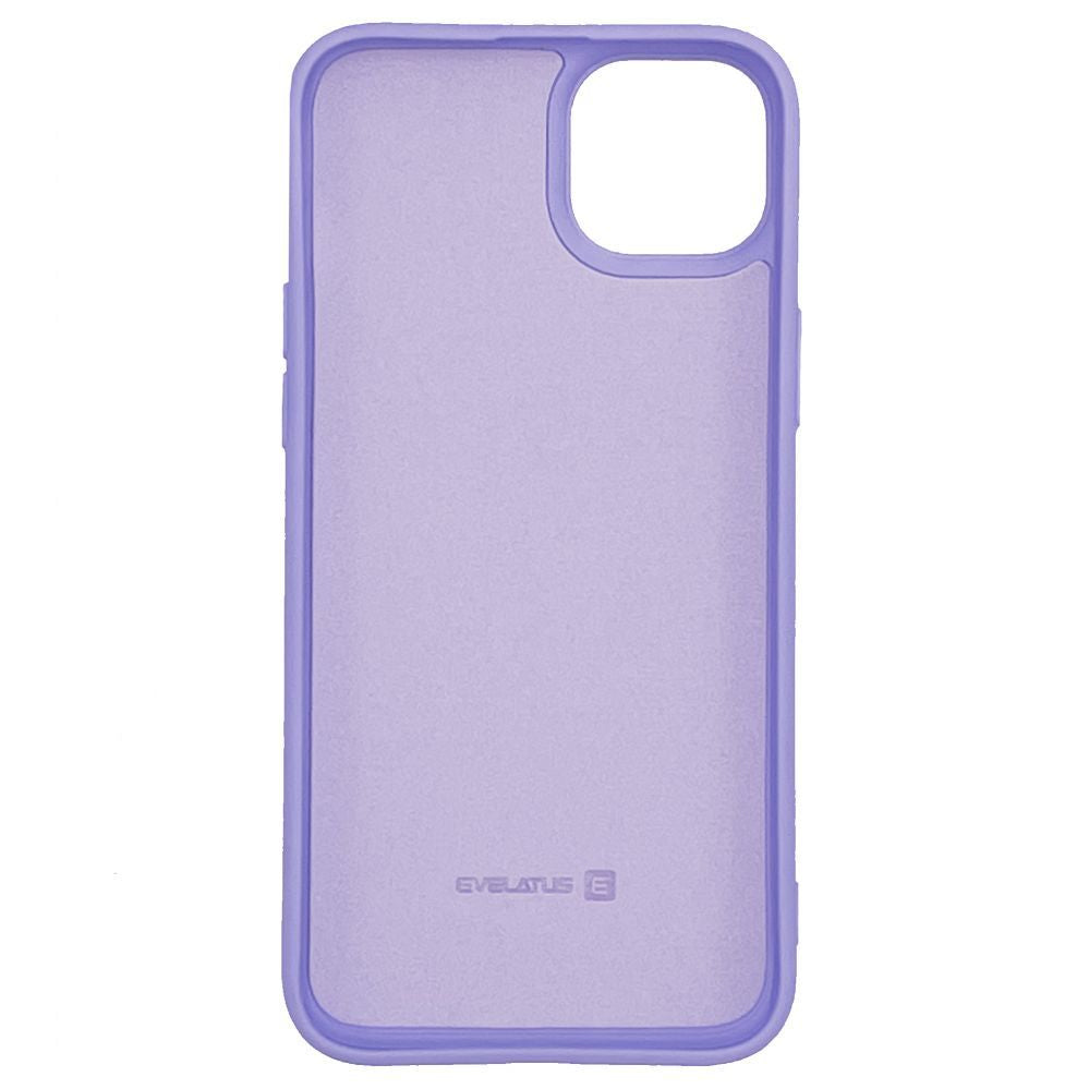 Back panel cover Evelatus Apple iPhone 14 Plus 6.7 Nano Silicone Case Soft Touch TPU Purple