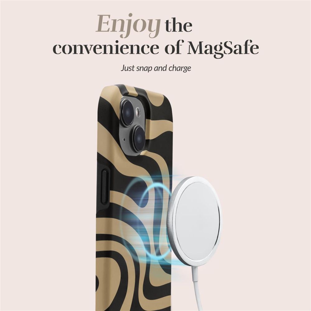 Back panel cover Mio  MIO Swirl Magsafe Compatible for iPhone 16