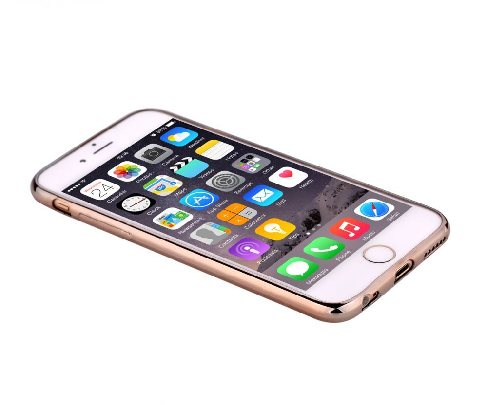 Чехол на заднюю панель Devia Apple iPhone 7/8 Glitter soft case Champagne Gold