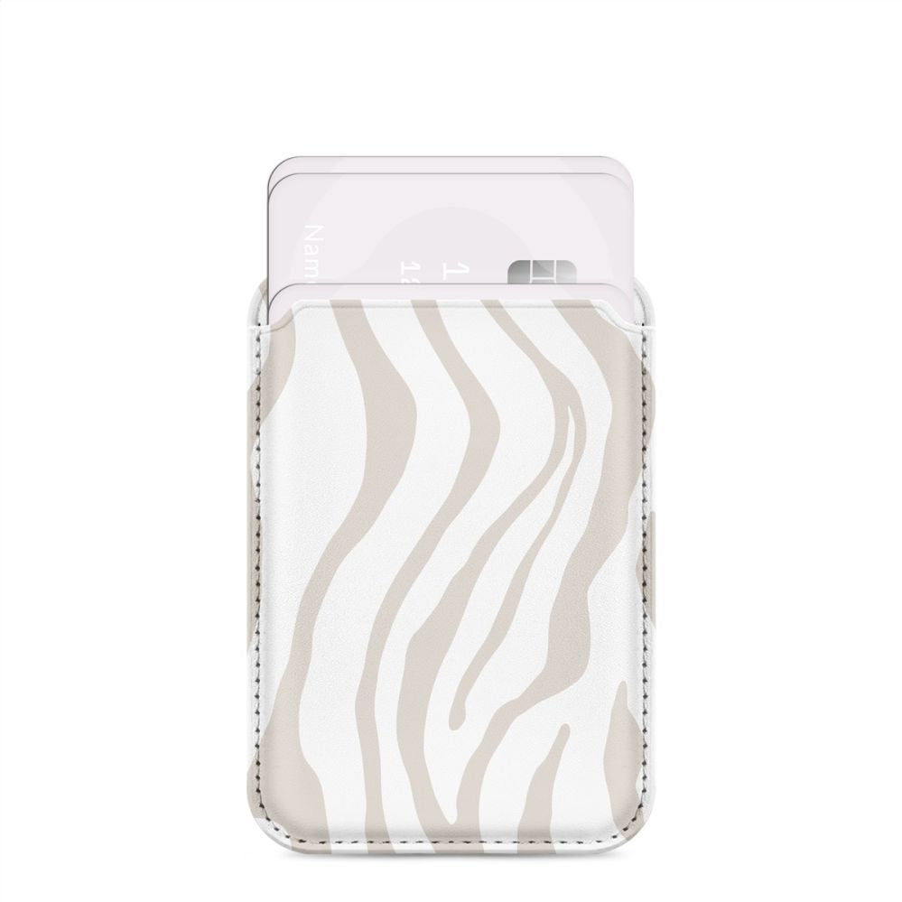 Tagakaaned Mio  MIO Sandy Zebra Magsafe Case Compatible Card Holder