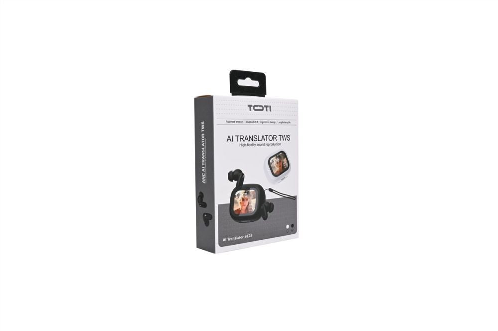 Проводные наушники Toti  Toti TWS AI Translator ST25, White