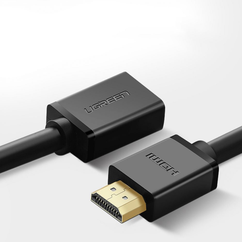 Cable Ugreen  Ugreen HD107 10141 HDMI (Male) - HDMI (Female) 4K Cable 1m - Black