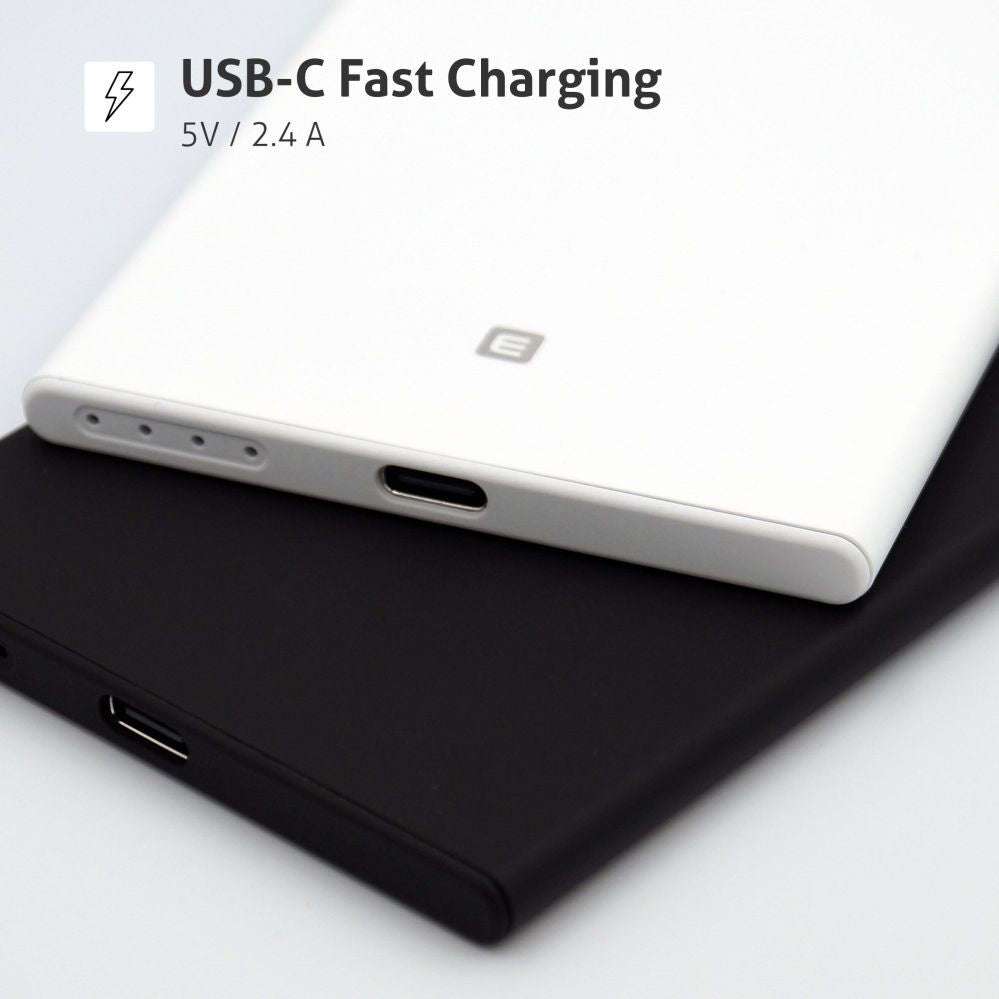 Внешний аккумулятор Evelatus  Evelatus 3000mAh Power Bank Super Slim With Wireless charging EVEP03PBSSW White