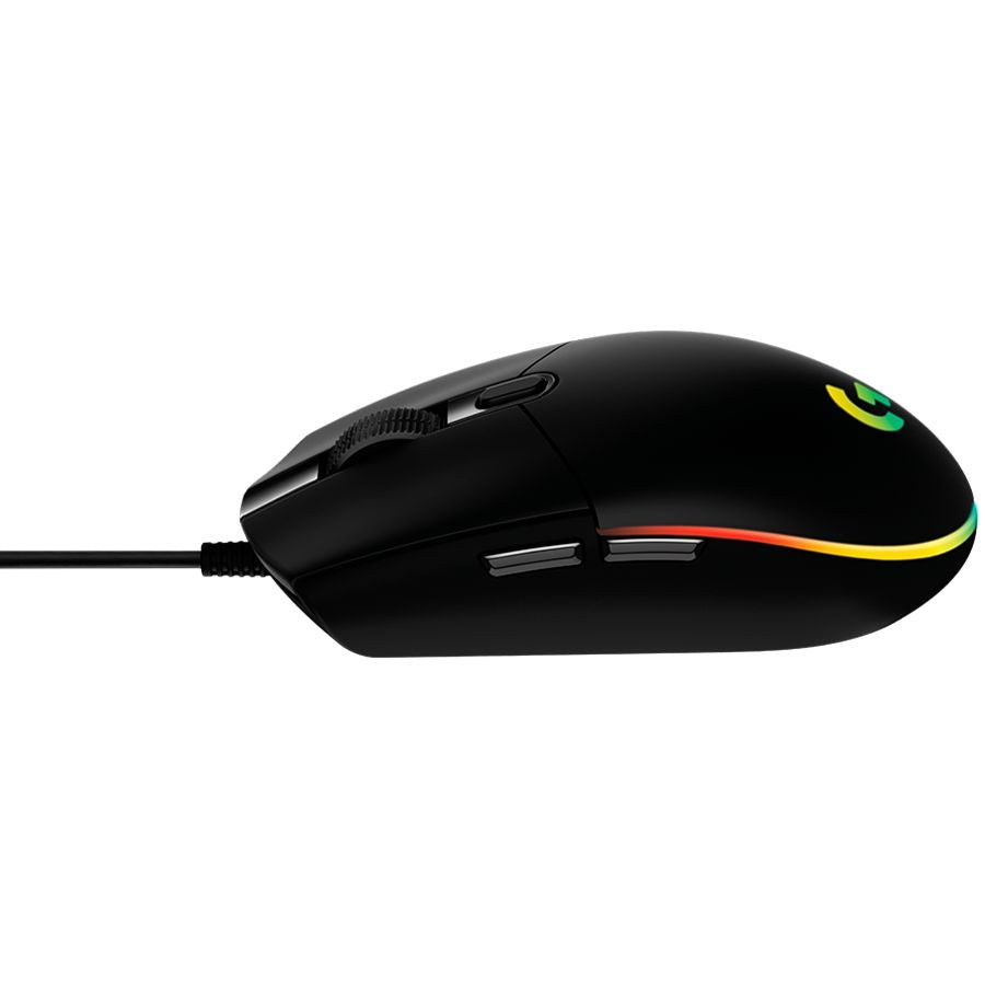 Computer mouse Logitech  LOGITECH G102 LIGHTSYNC Corded Gaming Mouse - BLACK - USB - EER
