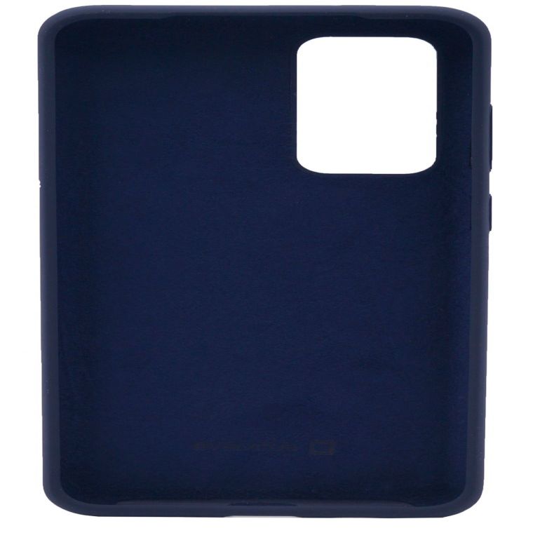 Back panel cover Evelatus Huawei P40 Pro Premium Soft Touch Silicone Case Midnight Blue