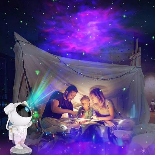 Laualamp iLike  LED projection star light astronaut SM4 White
