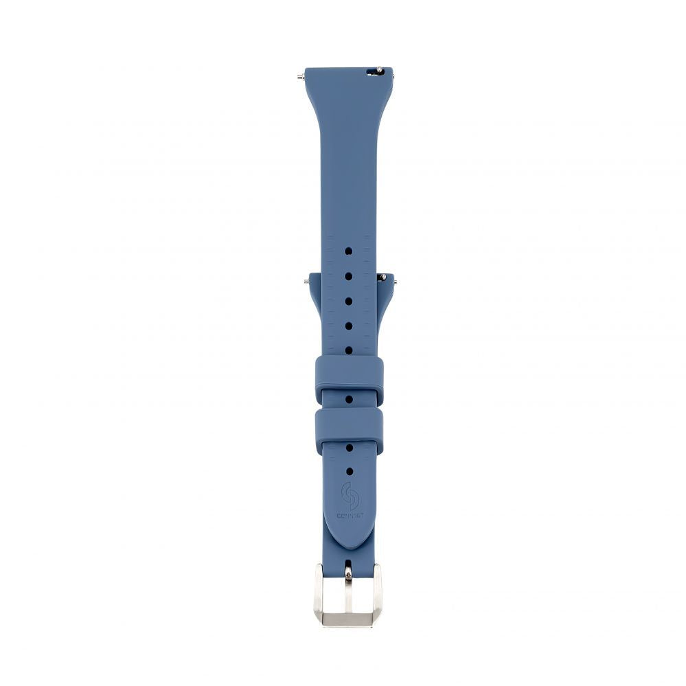 Rihm Connect  20mm T-buckle Silicone Loop Watch Strap (130mm M/L) Blue