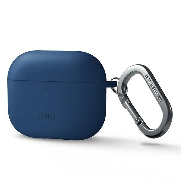 Tagakaaned UNIQ  Uniq Nexo case for AirPods 3 + Ear Hooks Silicone - blue