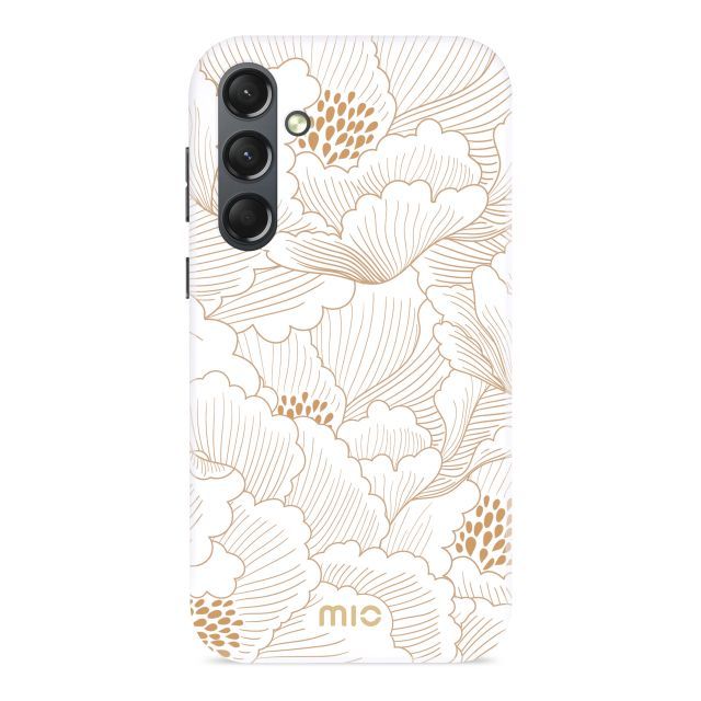 Tagakaaned Mio  MIO White Roses Magsafe Compatible for Samsung S24 5G