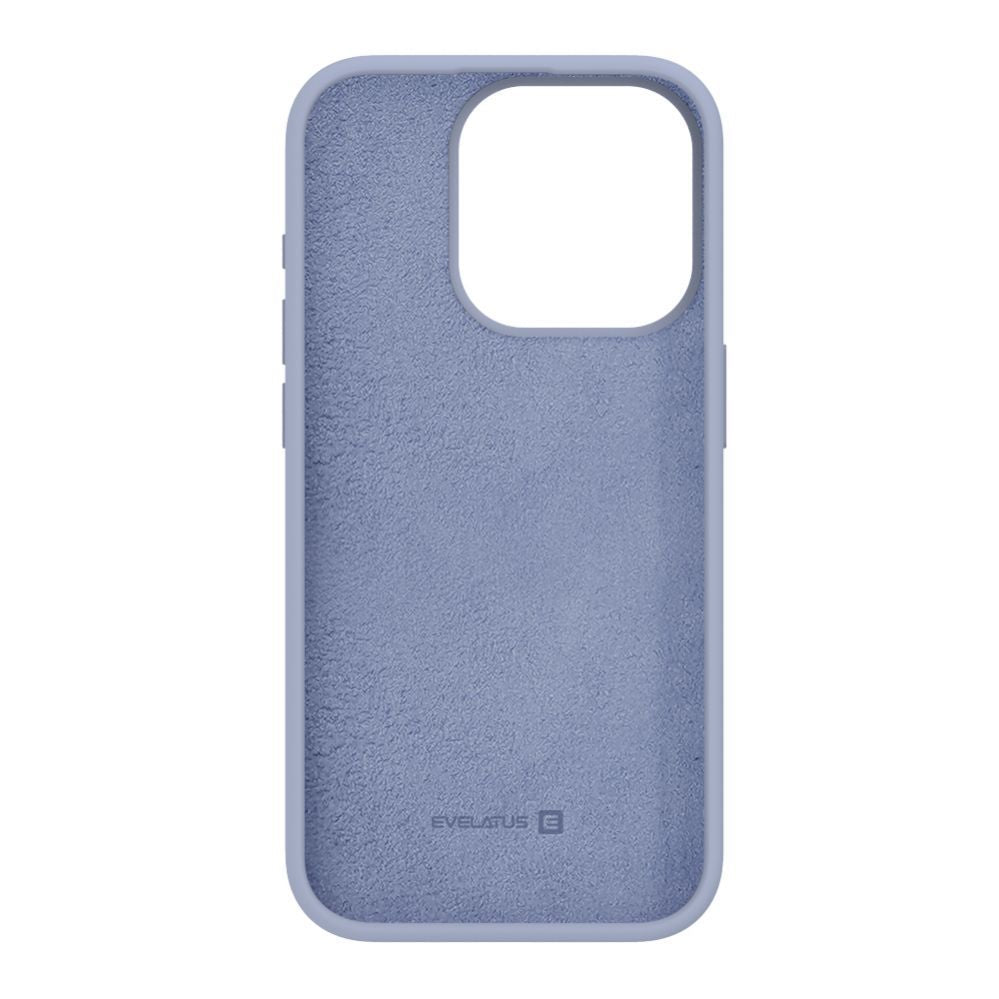 Чехол на заднюю панель Evelatus Apple iPhone 15 Pro Premium Soft Touch Silicone Case Lavender Gray