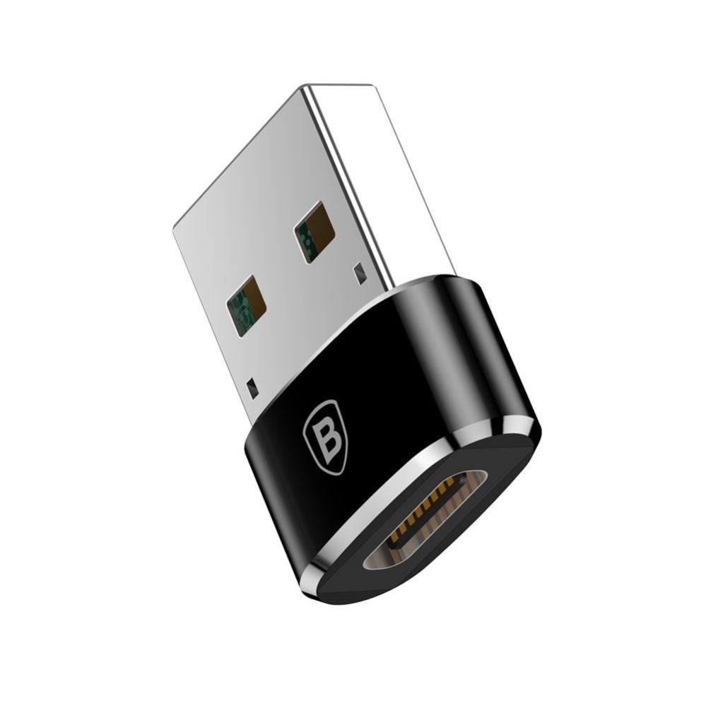 Кабель Baseus  Baseus Mini USB-C to USB-A adapter - black