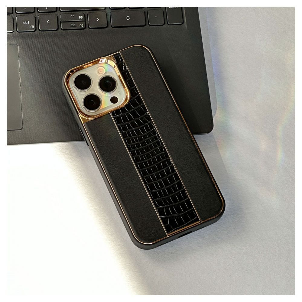 Tagakaaned iLike Apple iPhone 15 Pro Max Leather Case Customized Black