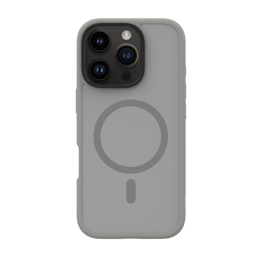 Чехол на заднюю панель Evelatus Apple iPhone 16 Pro Max Hybird Case With Magsafe PC+TPU Silver