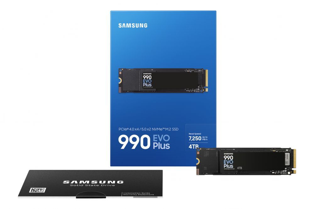 Hard drive SSD Samsung  SSD PCIE G5 M.2 NVME 4TB/990EVOPLUS MZ-V9S4T0BW