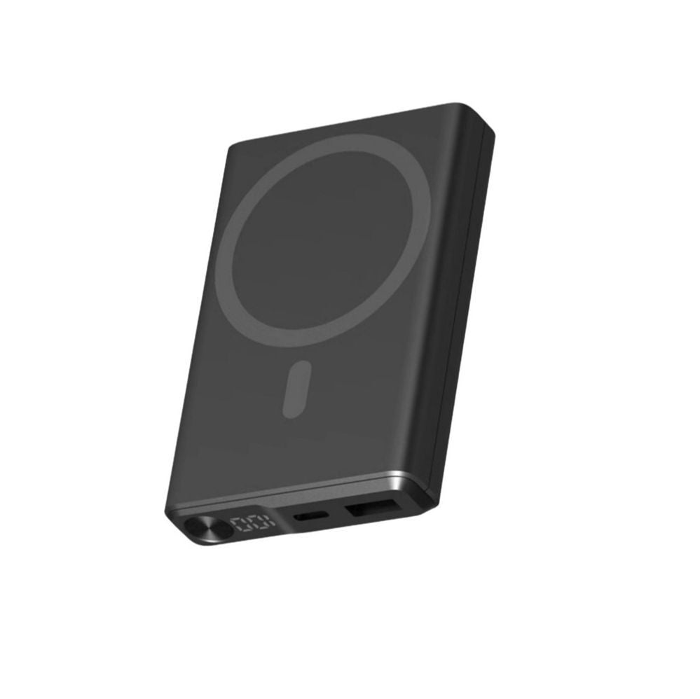 Внешний аккумулятор ksix  Ksix Magnetic Powerbank 10000 mAh 22,5W, Black