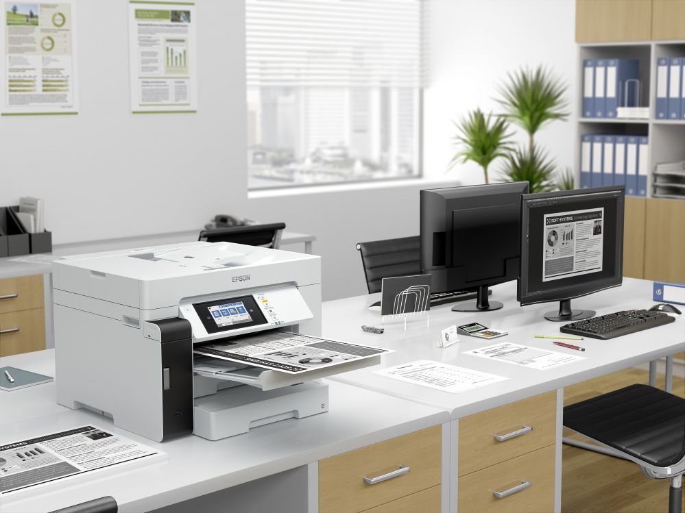 Printer EPSON  Multifunctional printer EcoTank M15180 Contact image sensor (CIS), 3-in-1, Wi-Fi, Black and white