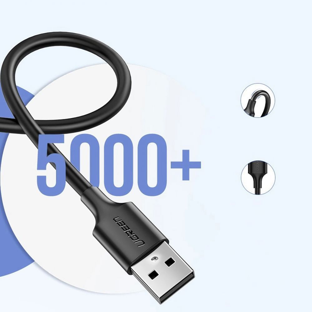 Кабель Ugreen  Ugreen US289 60134 micro USB / USB-A cable 0.25m - black