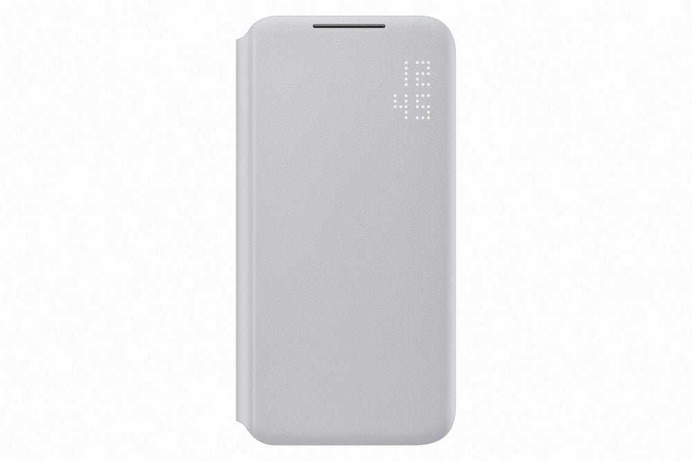 Book case Samsung  Galaxy S22 Smart LED View Cover Light Gray