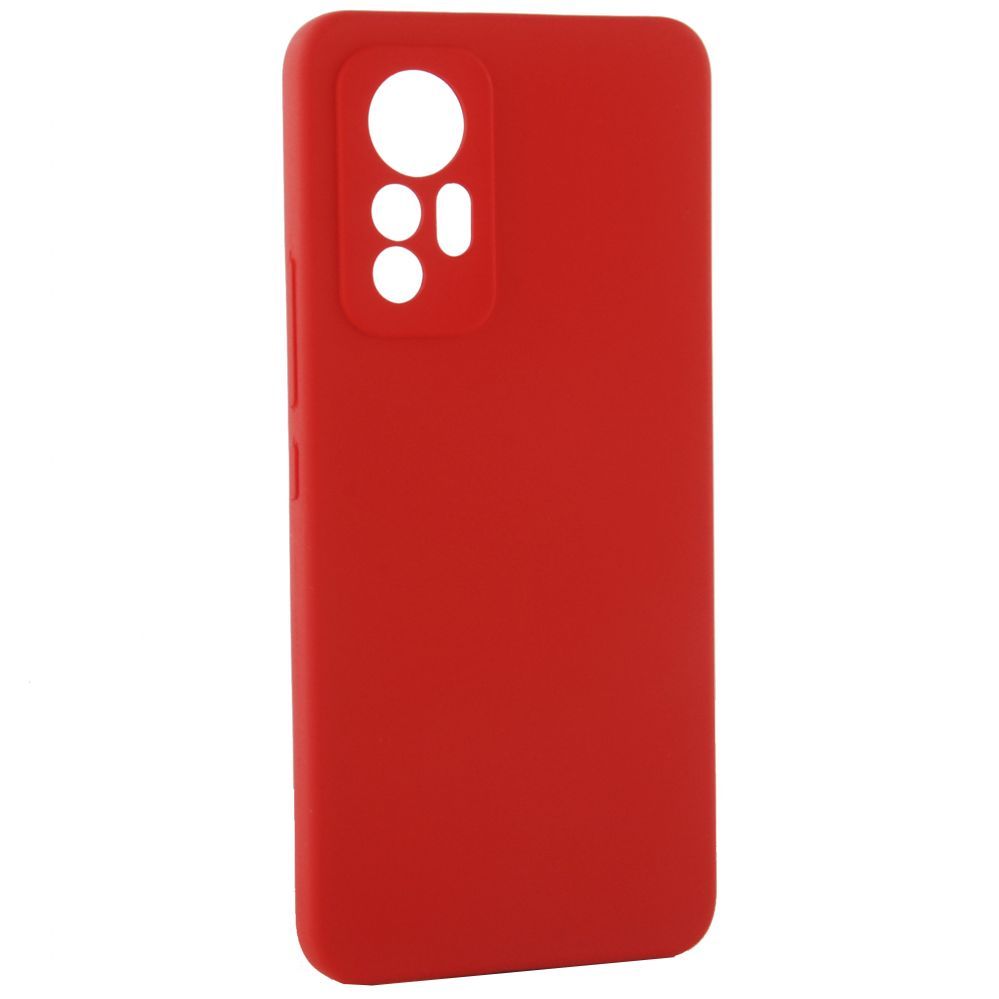 Tagakaaned Evelatus Xiaomi 12 Lite Premium Soft Touch Silicone Case Red