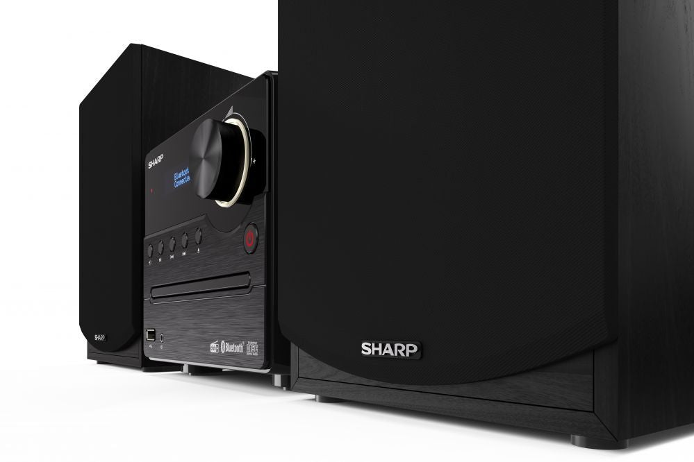 Интерактивное решение Sharp  XL-B517D(BK) Hi-Fi Micro System, CD/FM/USB/Bluetooth v5.0, Aux-in, 45W, Black