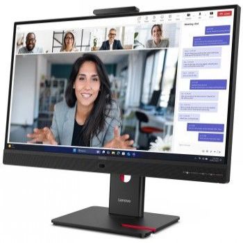Монитор Lenovo  LENOVO 27" T27QD-4V QHD IPS 16:9 120HZ HDMI/DP/USB-C(100W)/RJ45/WEBCAM/SPEAKERS