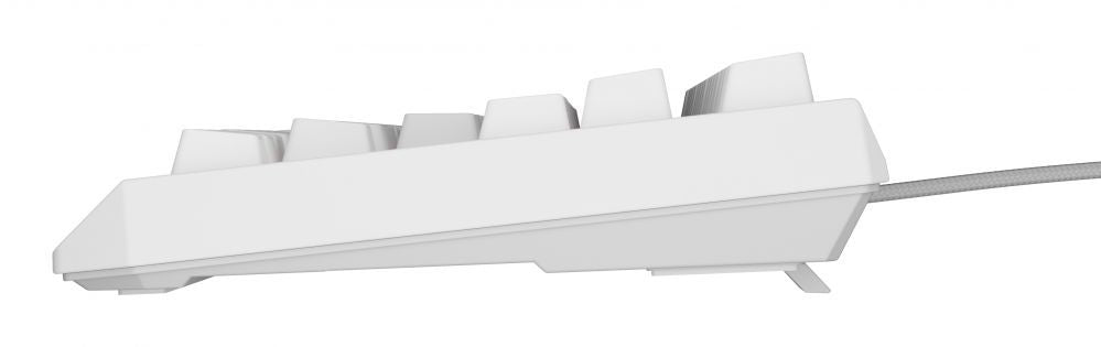 Компьютерная клавиатура Genesis  THOR 230 | Mechanical Gaming Keyboard | Wireless | US | White | 2.4 GHz, Bluetooth, USB | Outemu Red