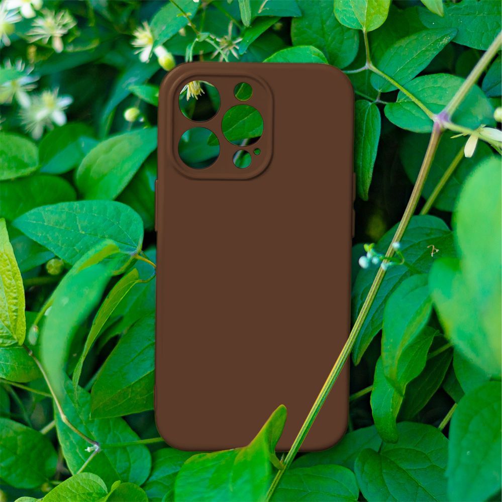 Back panel cover iLike  Silicon case for Samsung Galaxy A37 5G brown