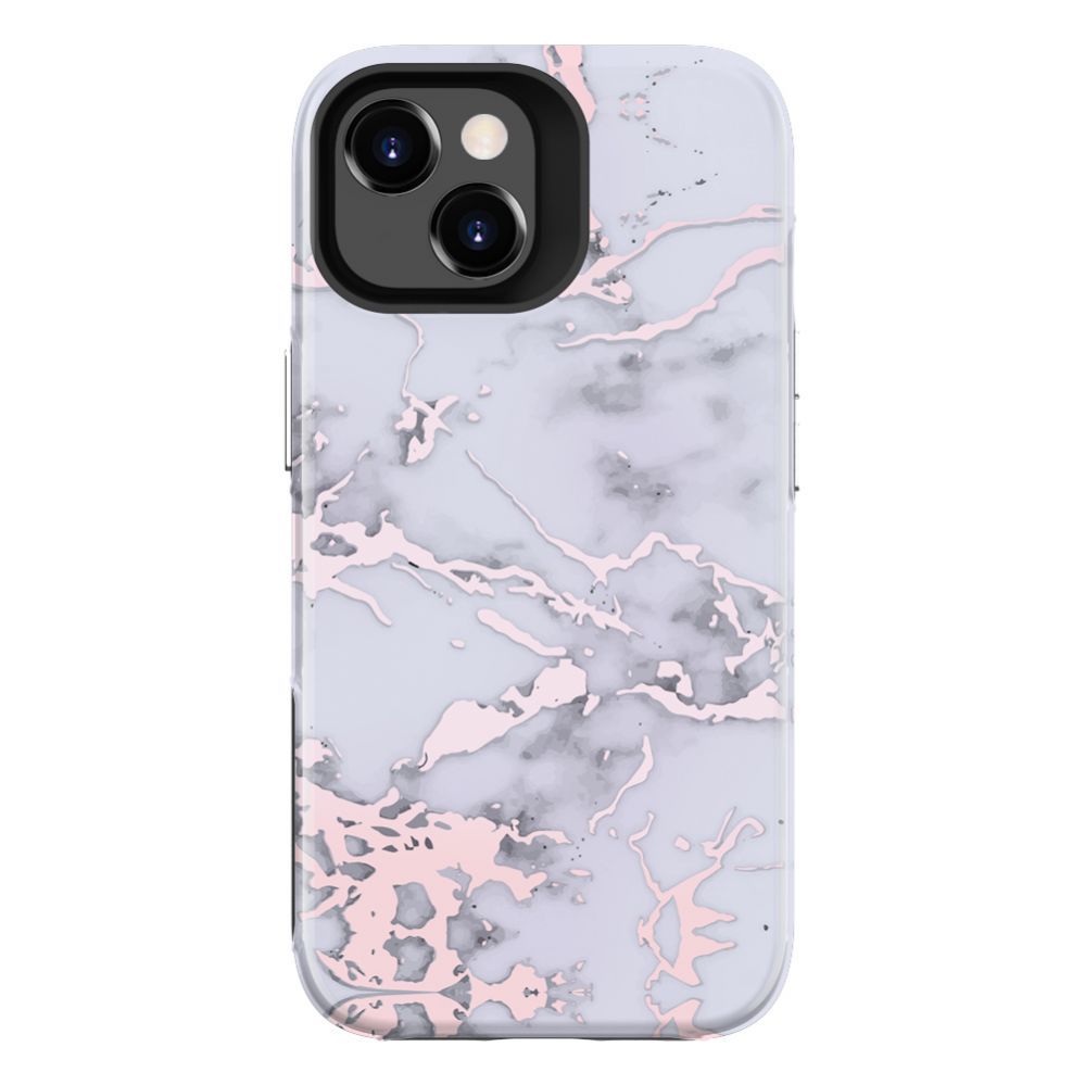 Tagakaaned Evelatus Apple iPhone 15 Armor case TPU+PC Customized Print Design Silver