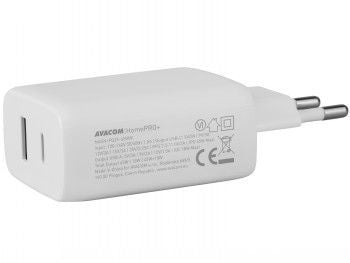 Adapter AVACOM AVACOM HOMEPRO+ WALL CHARGER WITH POWER DELIVERY 65W USB-C AND USB-A OUTPUTS