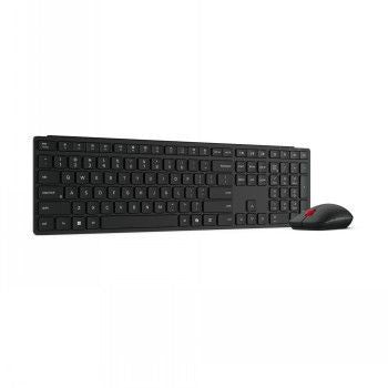Компьютерная клавиатура Lenovo  LENOVO WIRELESS MULTI-MODE PRO COMBO KEYBOARD AND MOUSE 6000 - U.S. ENGLISH WITH EURO SYMBOL AI