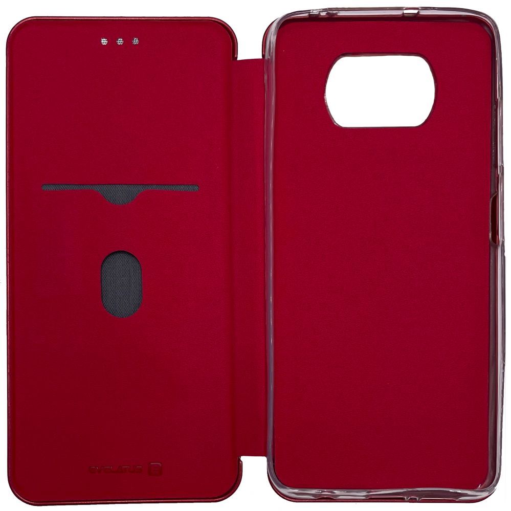 Чехол книжка Evelatus Xiaomi Poco X3/X3 NFC/X3 Pro Book Case Red