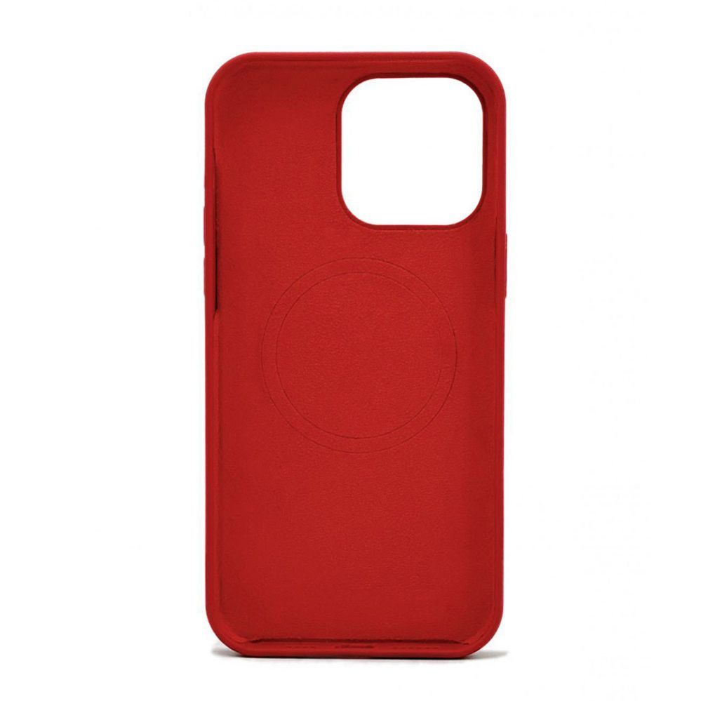 Чехол на заднюю панель Evelatus Apple iPhone 14 Pro Max Premium Magsafe Soft Touch Silicone Case Dark Red