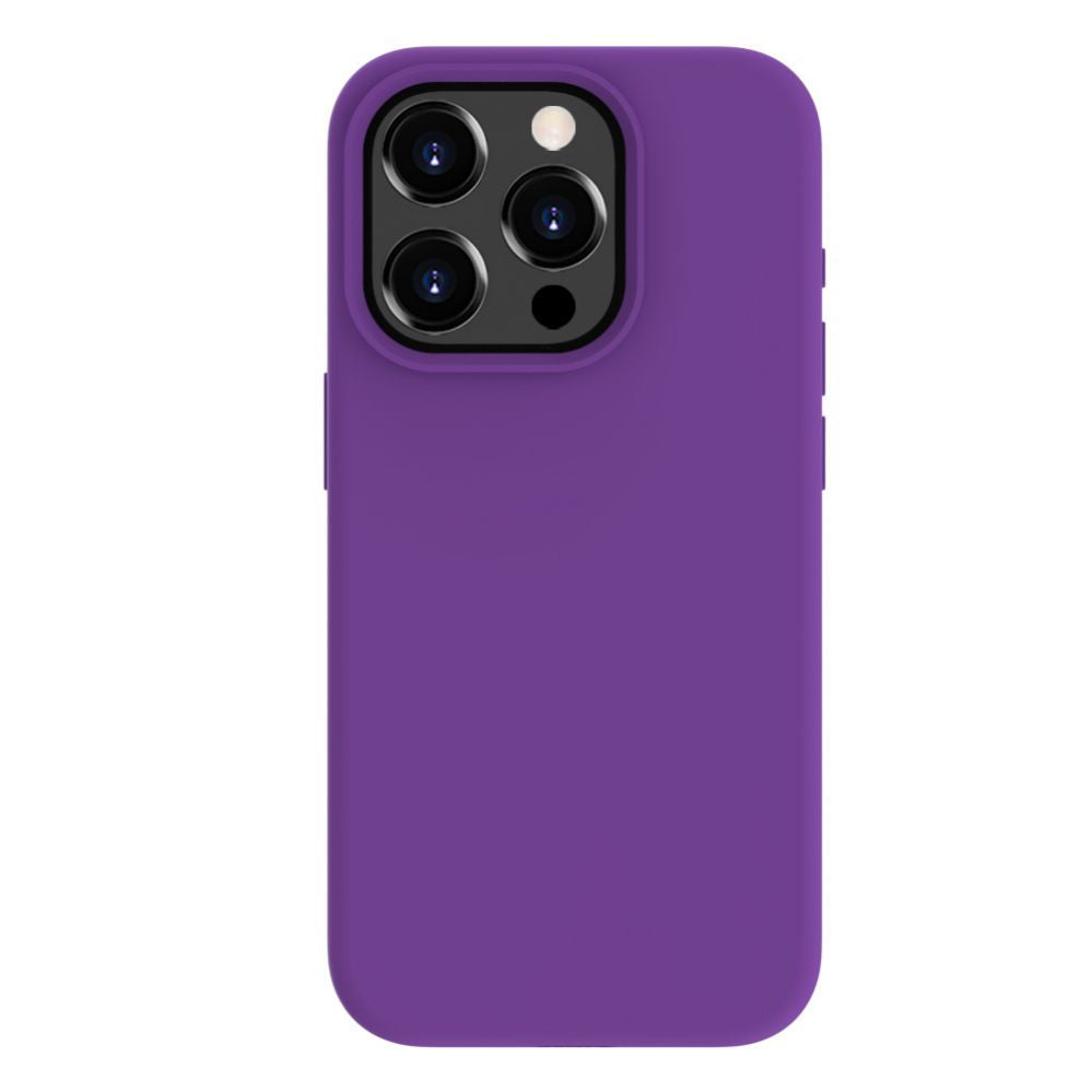 Чехол на заднюю панель Evelatus Apple iPhone 15 Pro Premium Magsafe Soft Touch Silicone Case Deep Purple