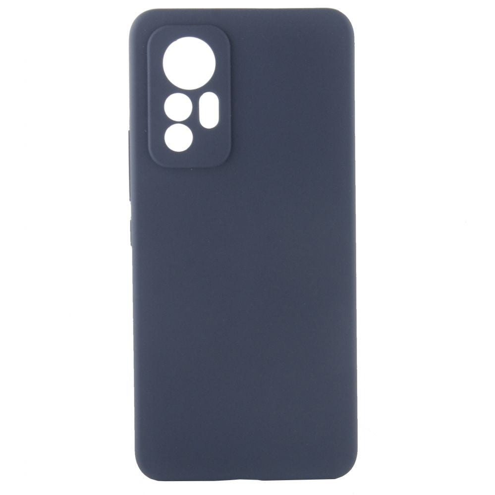 Tagakaaned Evelatus Xiaomi 12 Lite Premium Soft Touch Silicone Case Midnight Blue