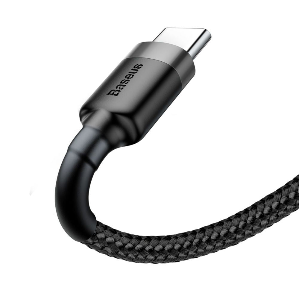 Kaabel Baseus  Baseus Cafule USB-A / USB-C QC 3.0 3A cable 0.5 m - black-gray