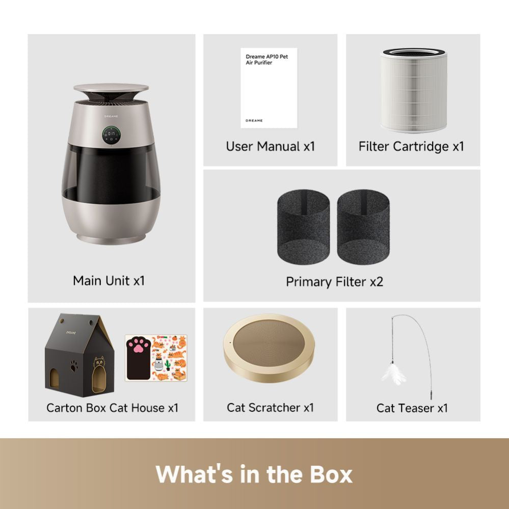 Другая малая бытовая техника DREAME  AP10 Pet Air Purifier Champagne Gold