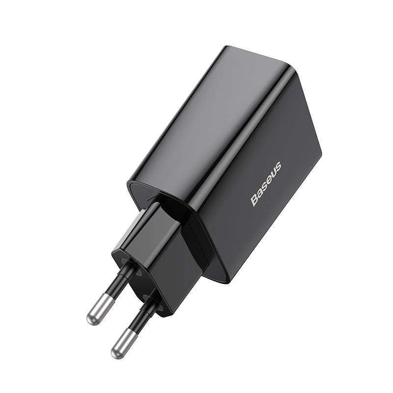 Адаптер Baseus  Baseus Speed Mini Quick Charger, USB-C, PD, 3A, 20W (black)