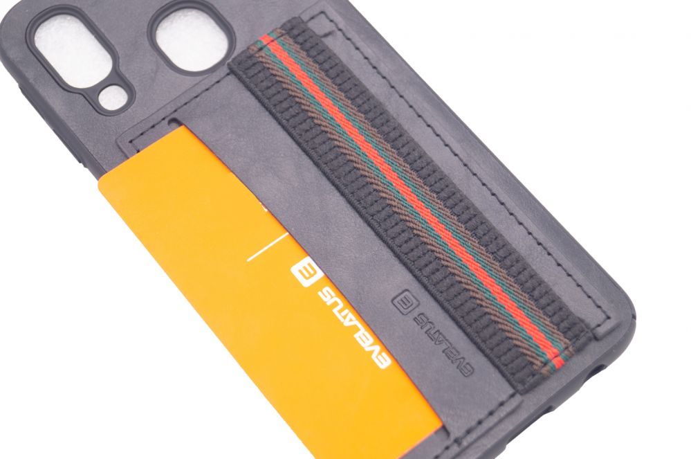 Чехол на заднюю панель Evelatus Samsung A40 Cubit Plastic Black